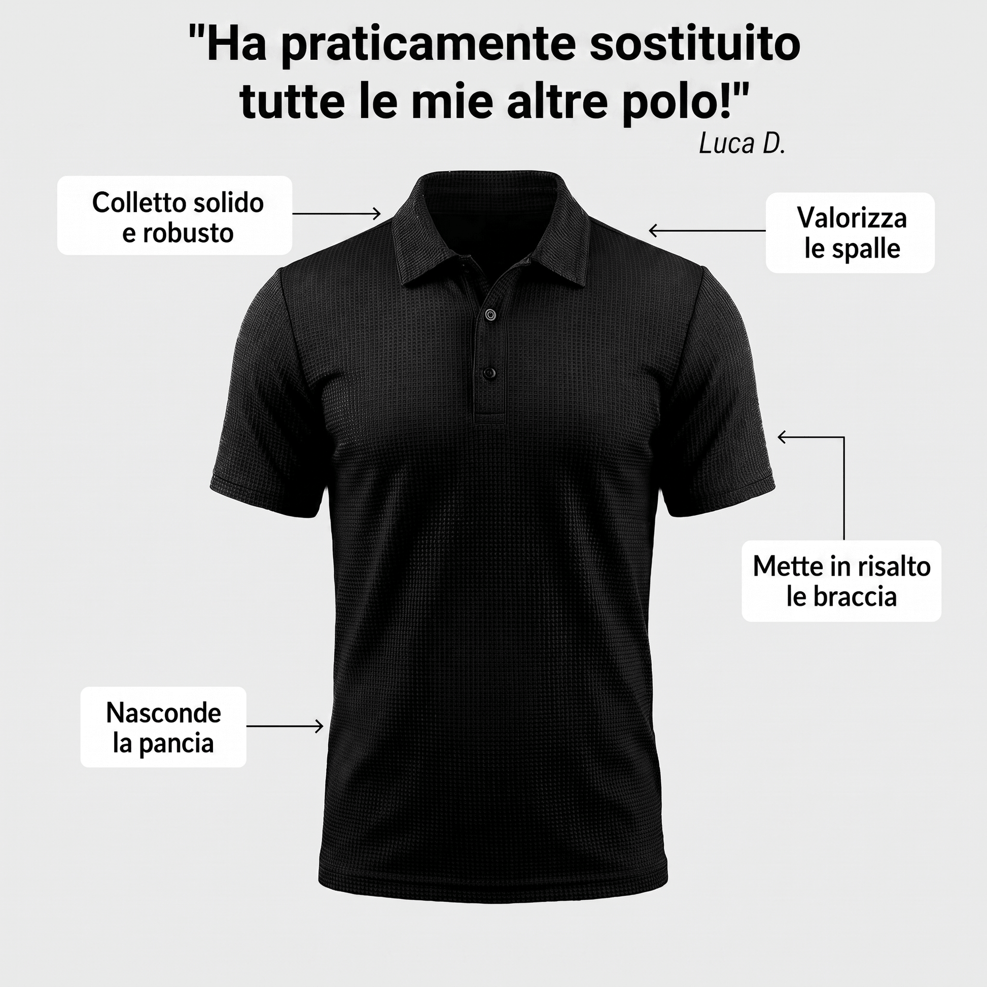 Evoria™ – Polo Ultra Comoda da Uomo - Evoria Studio