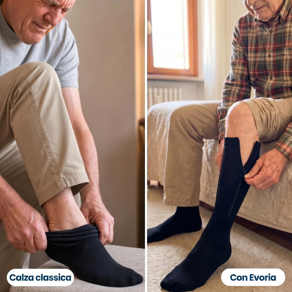 Gambaletti a Compressione con Cerniera