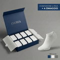 CALZINI EVORIA CORTI IN FIBRA DI BAMBÙ PREMIUM