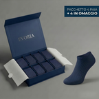 CALZINI EVORIA CORTI IN FIBRA DI BAMBÙ PREMIUM